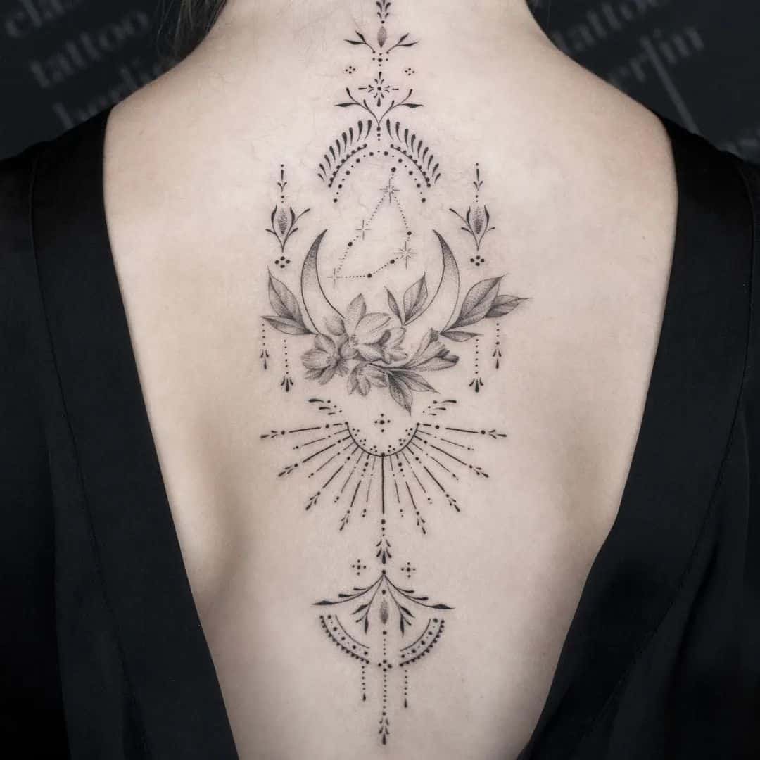 Spine Tattoo