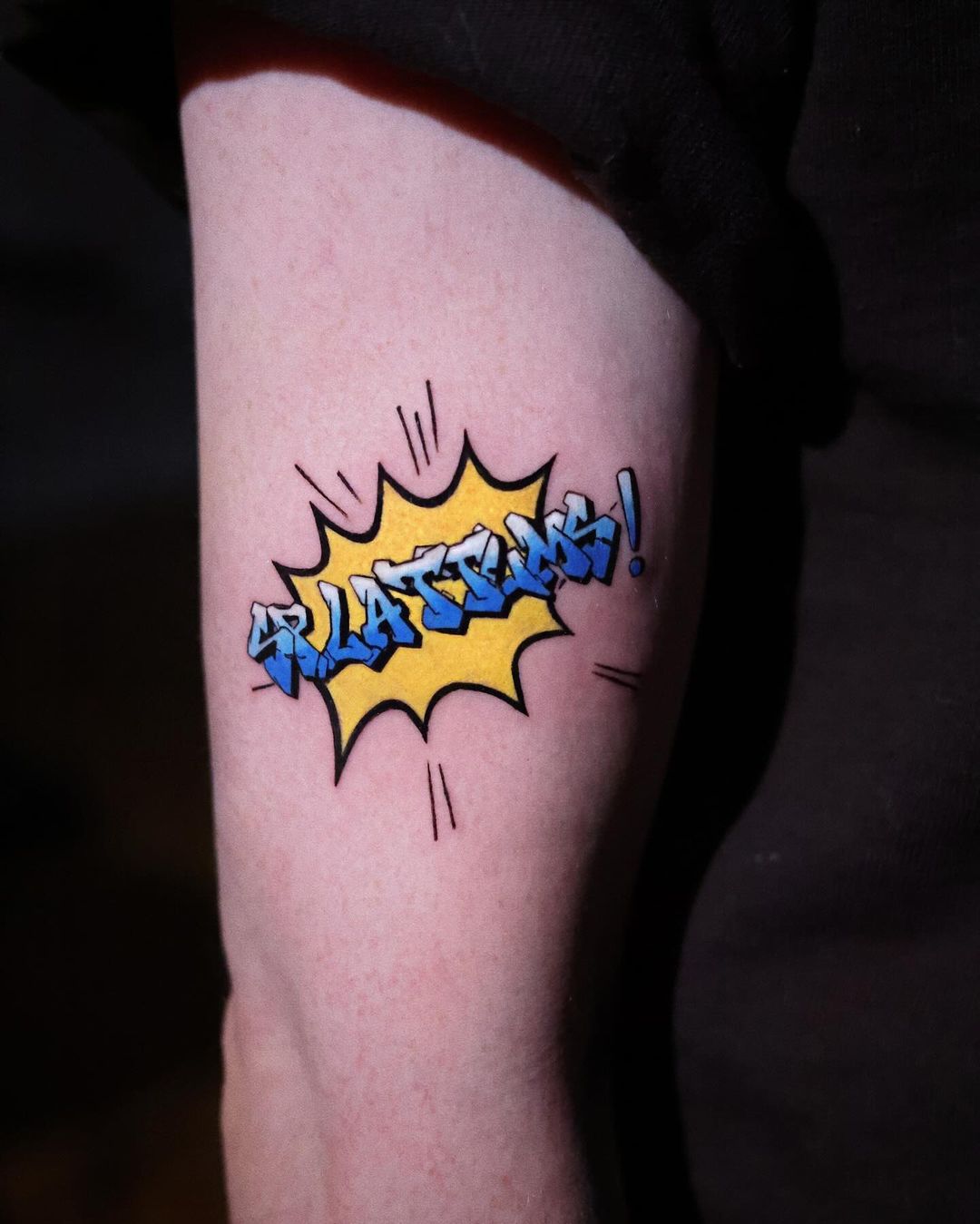 Cartoon tattoos