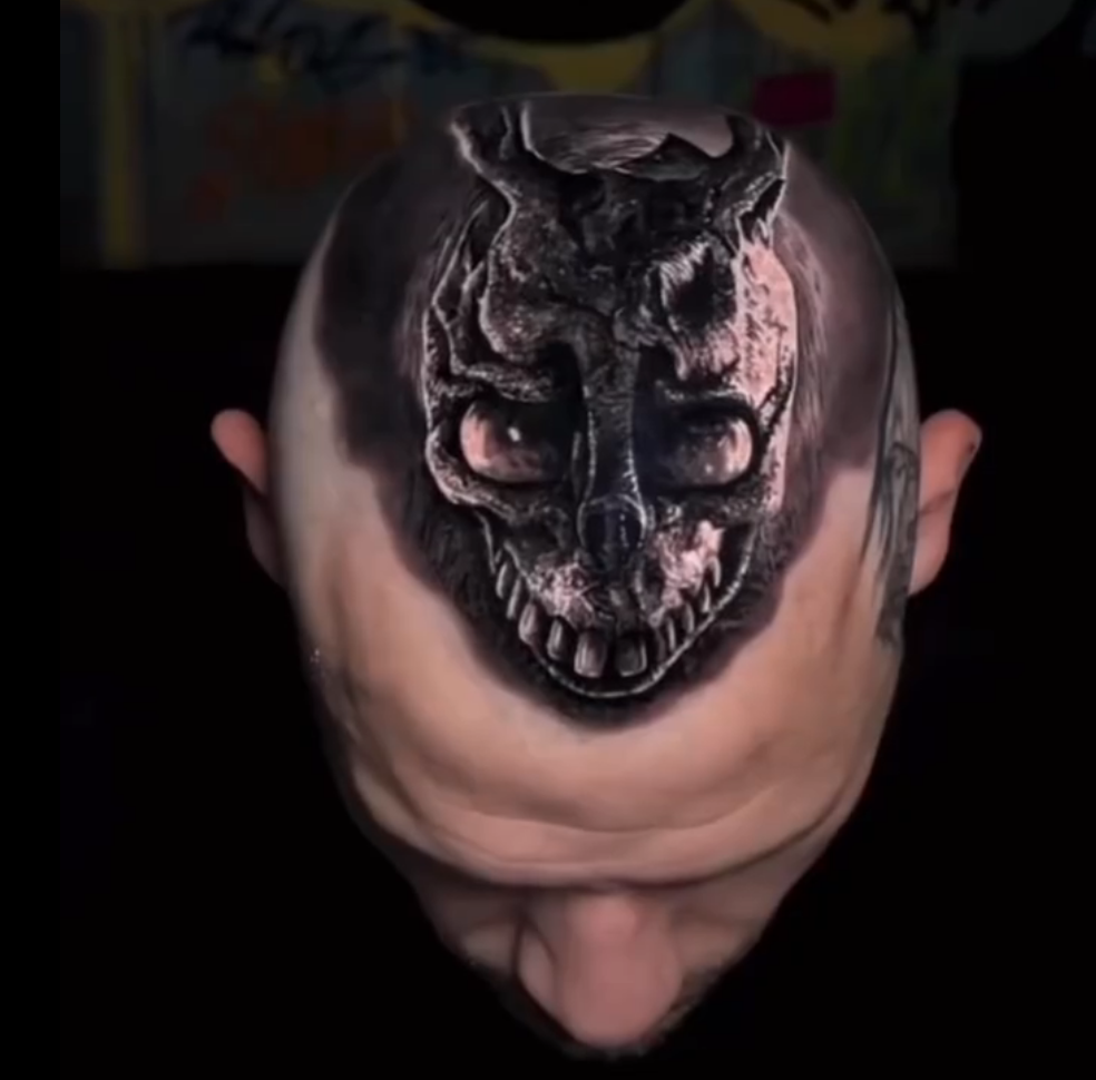 scalp tattoos